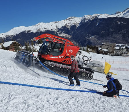 SMI Snowmakers a injecté les pistes de Courchevel-Meribel 2023
